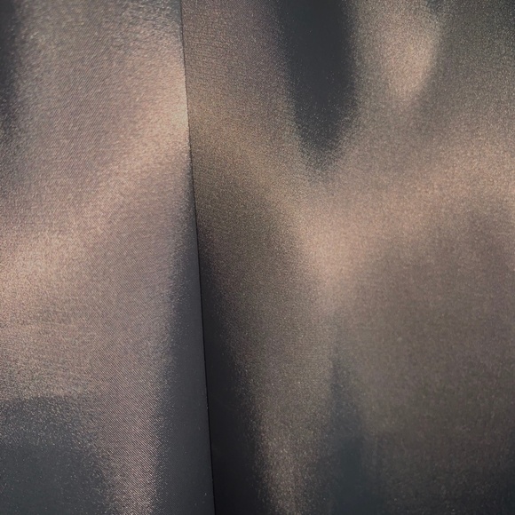 BODYCON GRAY LACE SATIN DRESS - Picture 4 of 4